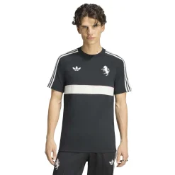 adidas Juventus Originals T-Shirt Zwart Wit
