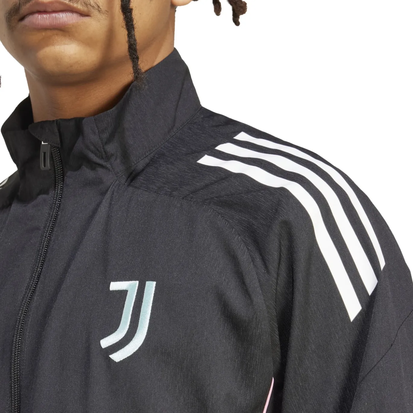 adidas Juventus Presentatie Trainingspak Full-Zip 2025-2026 Zwart