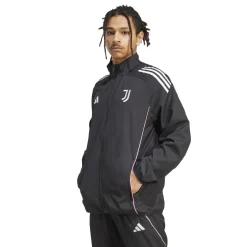 adidas Juventus Presentatie Trainingspak Full-Zip 2025-2026 Zwart