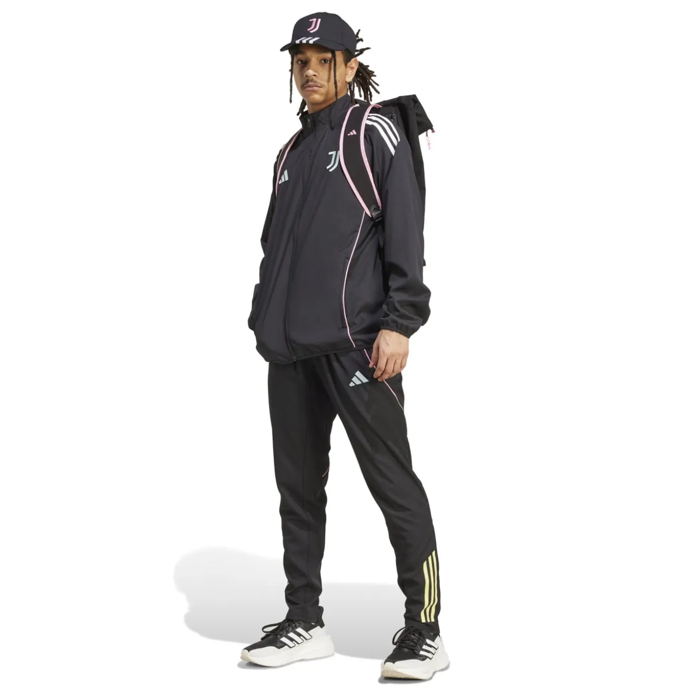 adidas Juventus Presentatie Trainingspak Full-Zip 2025-2026 Zwart