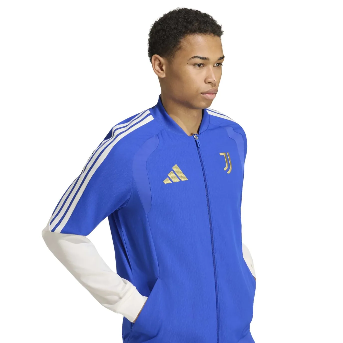 adidas Juventus Presentatie Trainingspak 2026-2027 Blauw Wit Goud