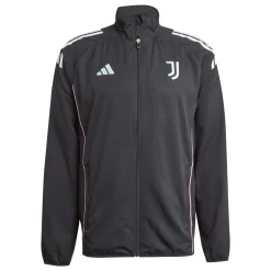 adidas Juventus Presentatie Trainingsjack 2025-2026 Zwart