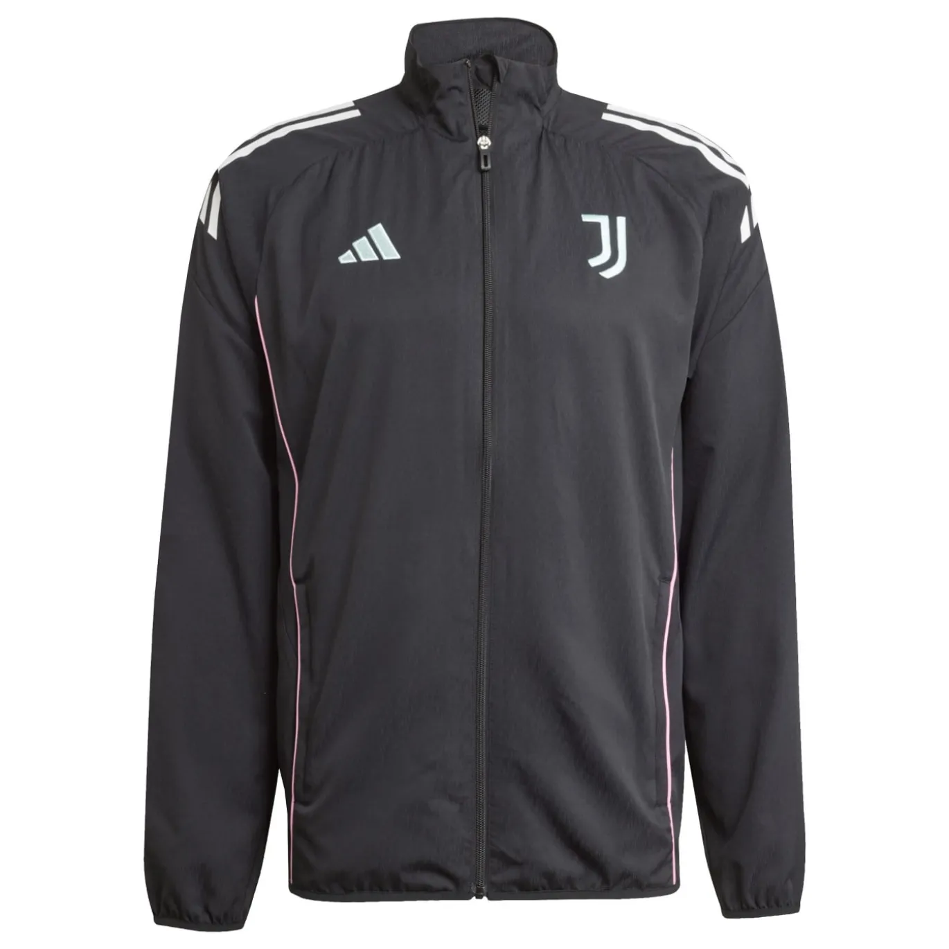 adidas Juventus Presentatie Trainingsjack 2025-2026 Zwart