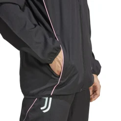 adidas Juventus Presentatie Trainingsjack 2025-2026 Zwart