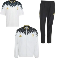 adidas Juventus Stadium Full Set 2026-2027 Wit Zwart Goud