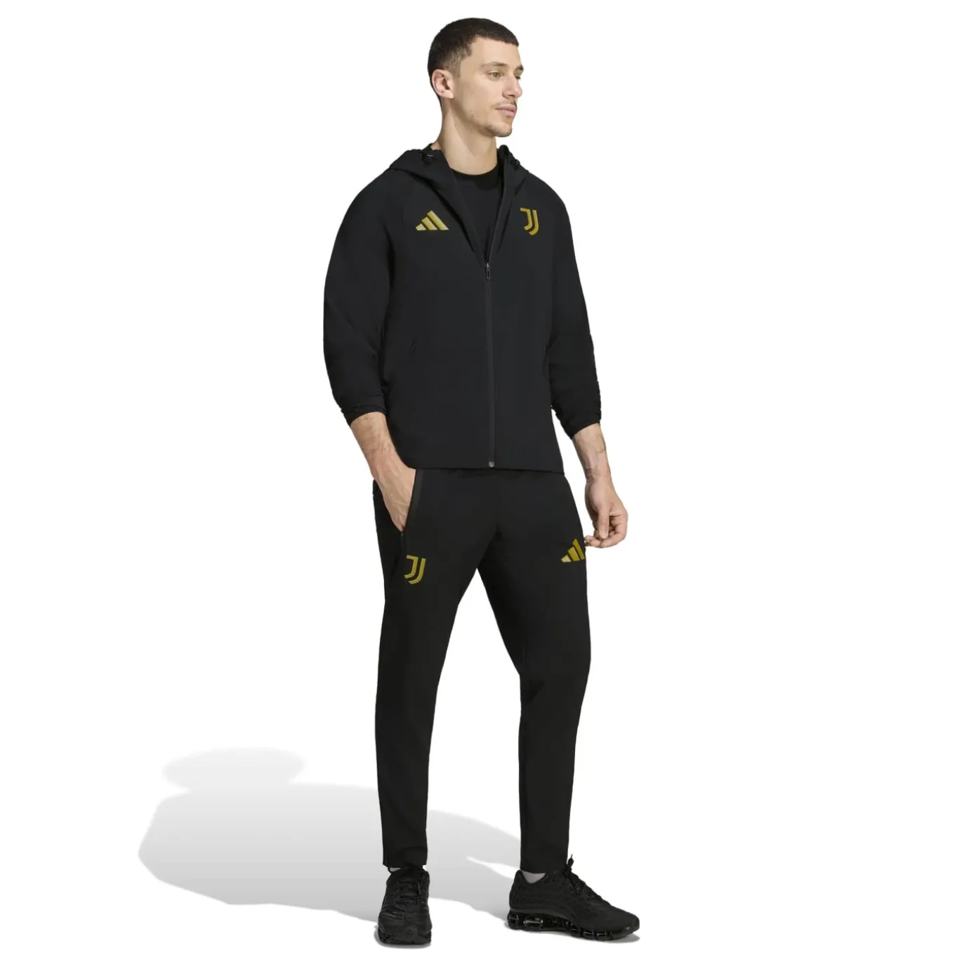 adidas Juventus Tiro Travel Trainingspak 2026-2027 Zwart Goud