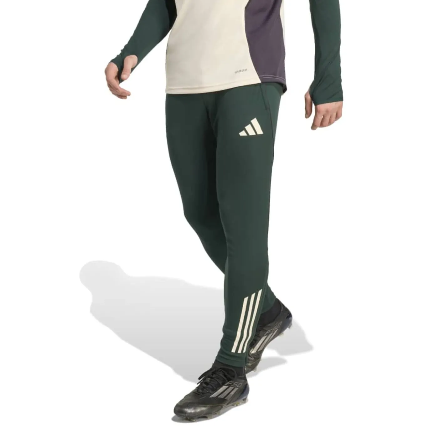 adidas Juventus Trainingsbroek Europees 2025-2026 Groen Beige Zwart