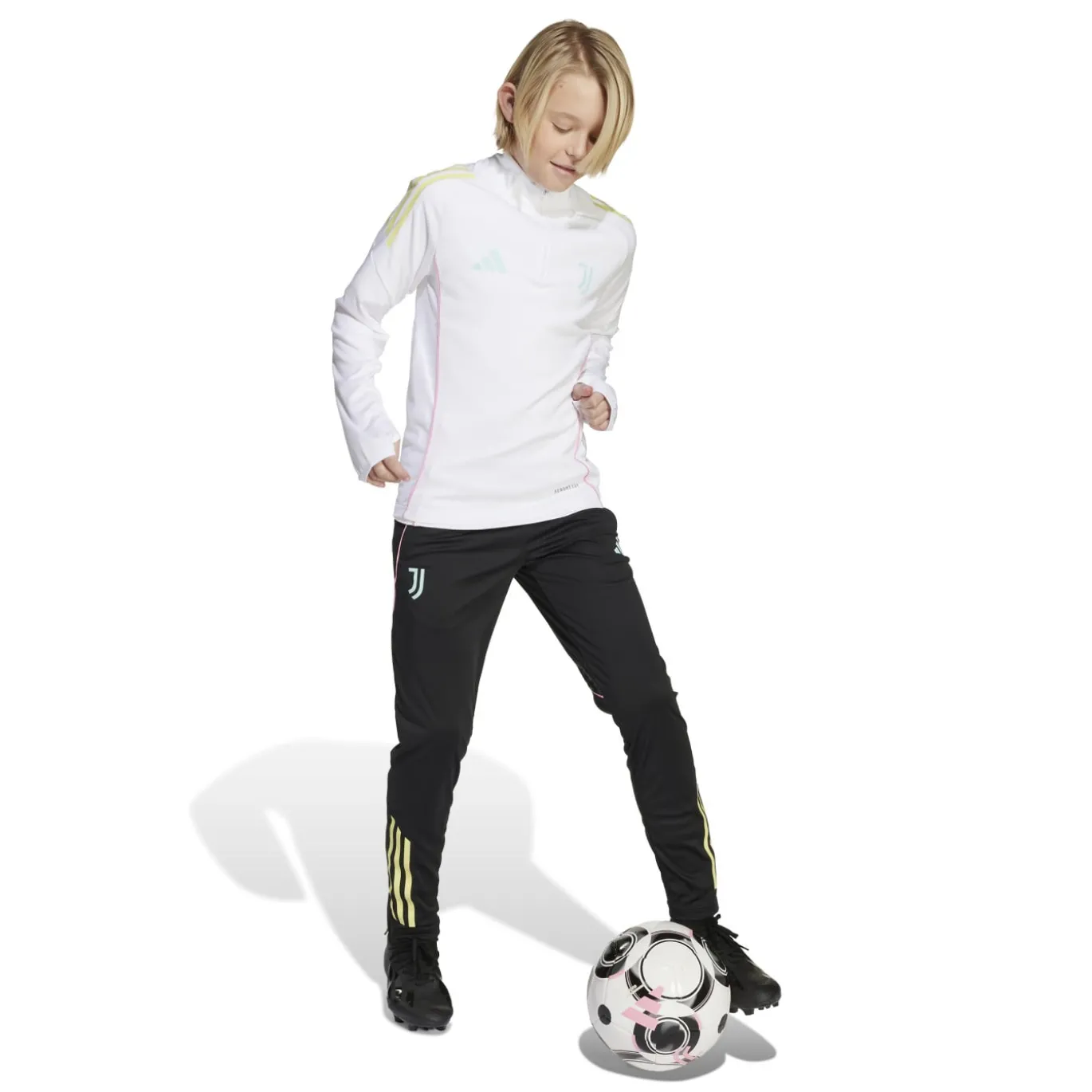 adidas Juventus Trainingsbroek 2025-2026 Kids Zwart