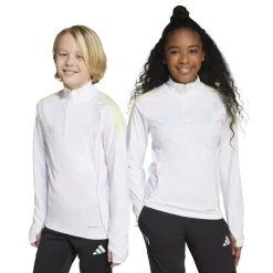 adidas Juventus Trainingspak 1/4-Zip 2025-2026 Kids Wit Zwart