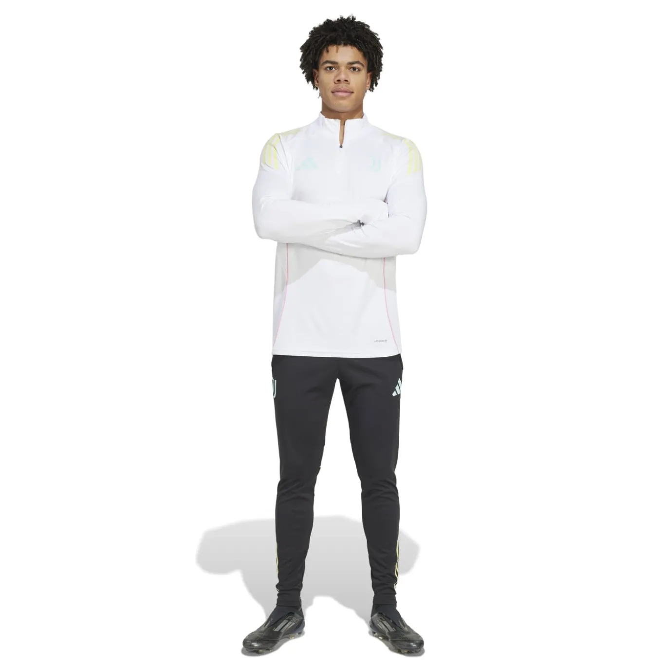 adidas Juventus Trainingspak 1/4-Zip 2025-2026 Wit Zwart
