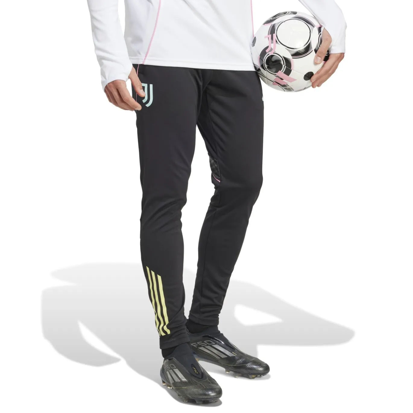 adidas Juventus Trainingspak 1/4-Zip 2025-2026 Wit Zwart