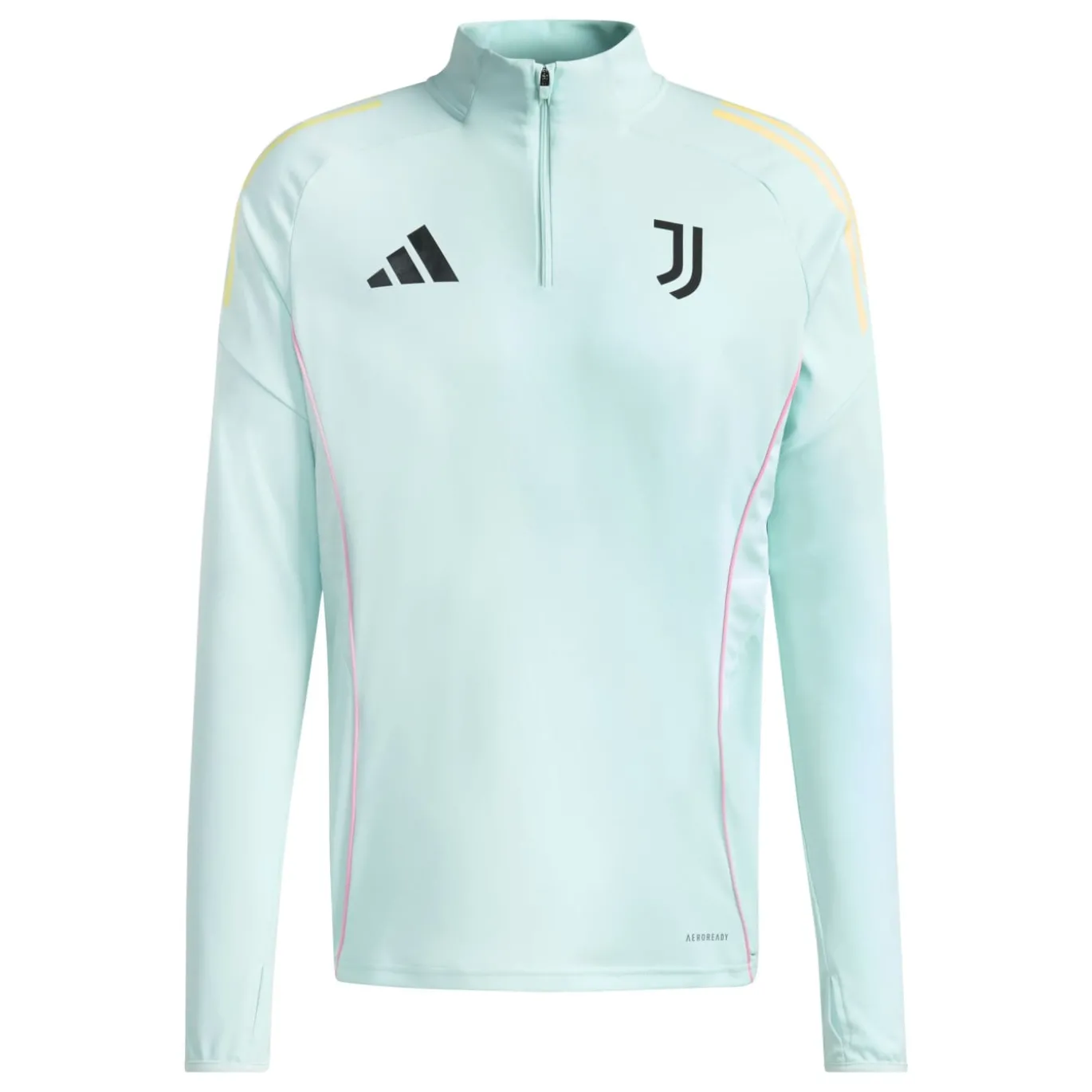 adidas Juventus Trainingspak 1/4-Zip 2025-2026 Lichtblauw Zwart
