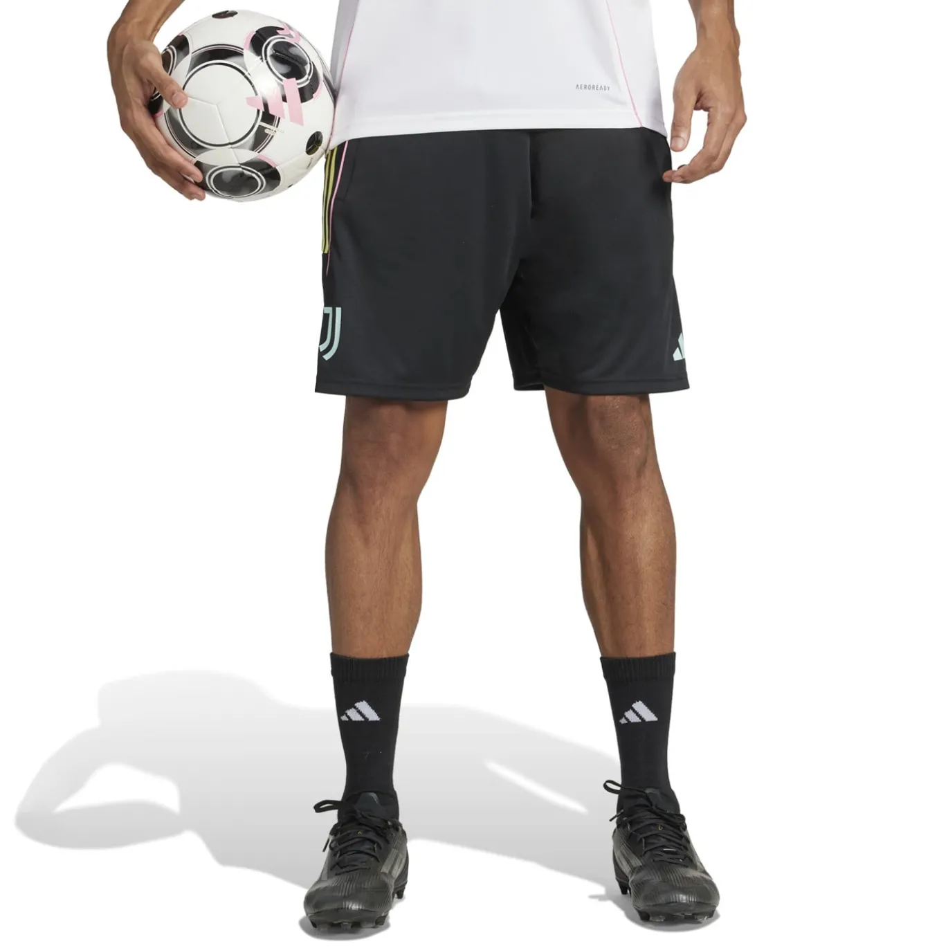 adidas Juventus Trainingsset 2025-2026 Lichtblauw Zwart