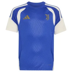 adidas Juventus Trainingsshirt 2026-2027 Kids Blauw Wit Goud