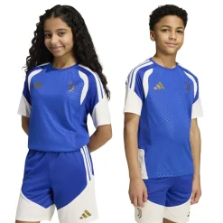 adidas Juventus Trainingsshirt 2026-2027 Kids Blauw Wit Goud