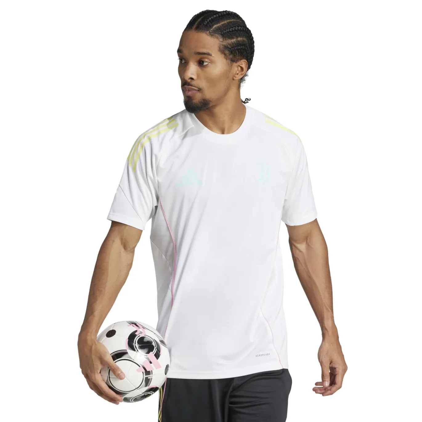 adidas Juventus Trainingsshirt 2025-2026 Wit