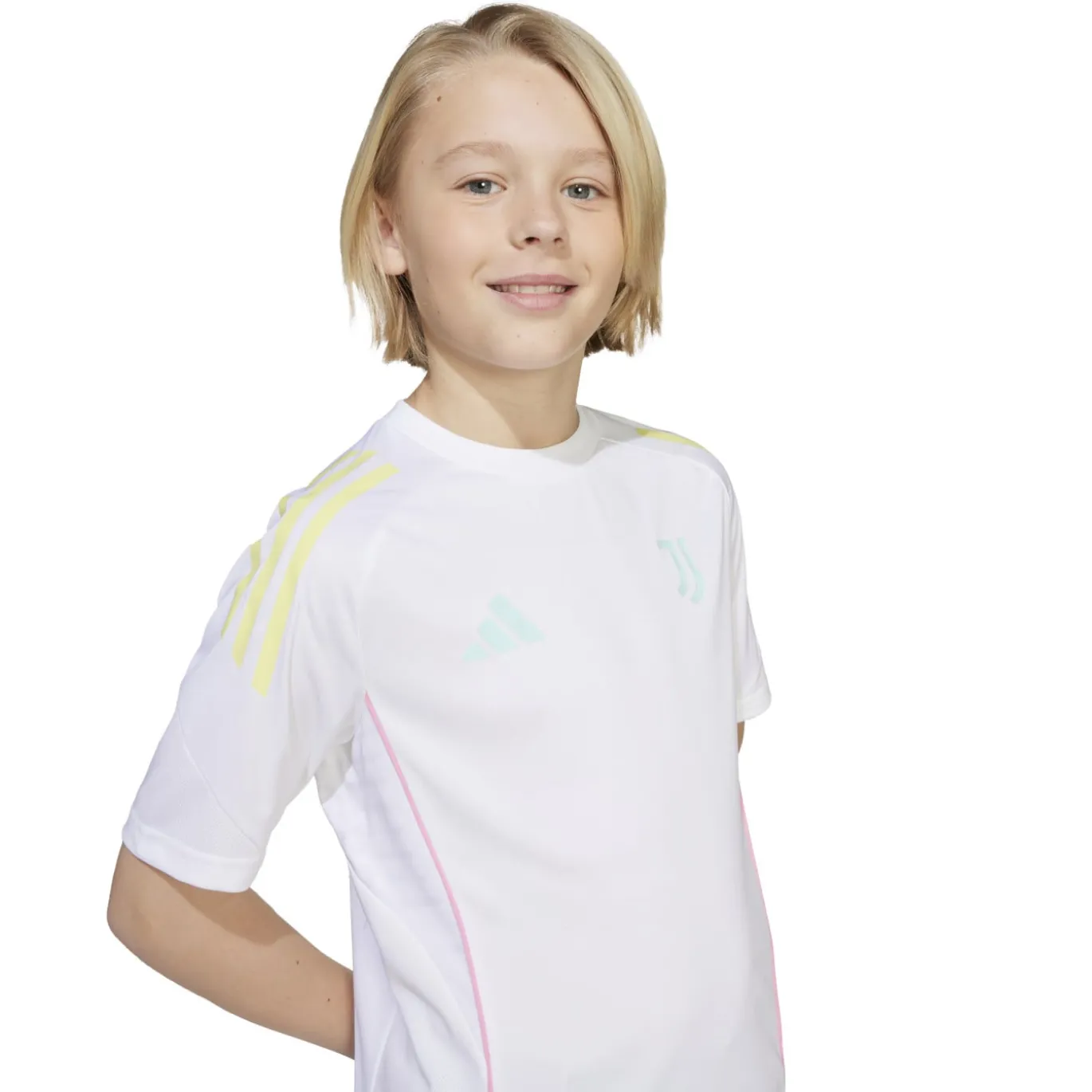 adidas Juventus Trainingsshirt 2025-2026 Kids Wit