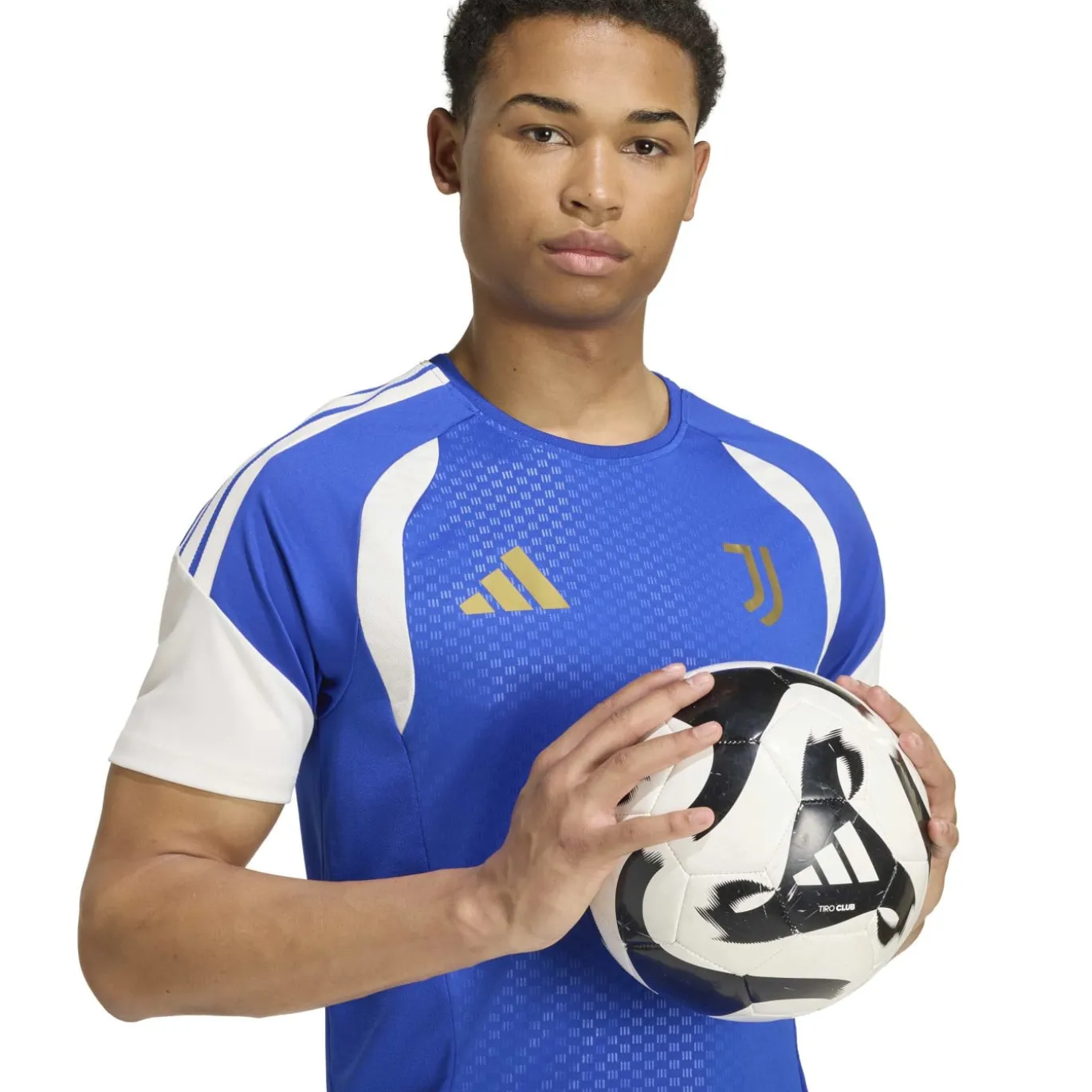 adidas Juventus Trainingsshirt 2026-2027 Blauw Wit Goud
