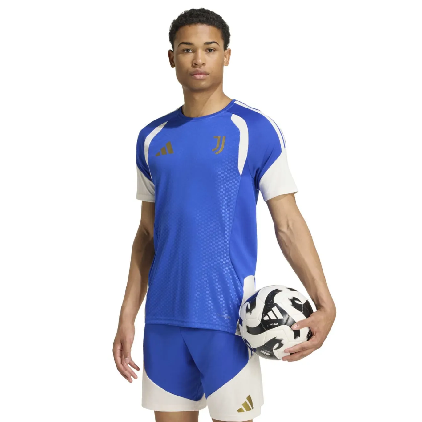 adidas Juventus Trainingsshirt 2026-2027 Blauw Wit Goud
