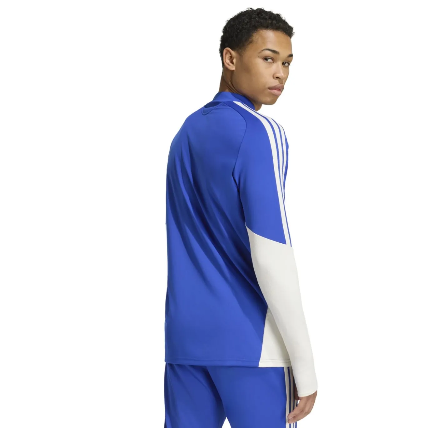 adidas Juventus Trainingstrui 1/4-Zip 2026-2027 Blauw Wit Goud