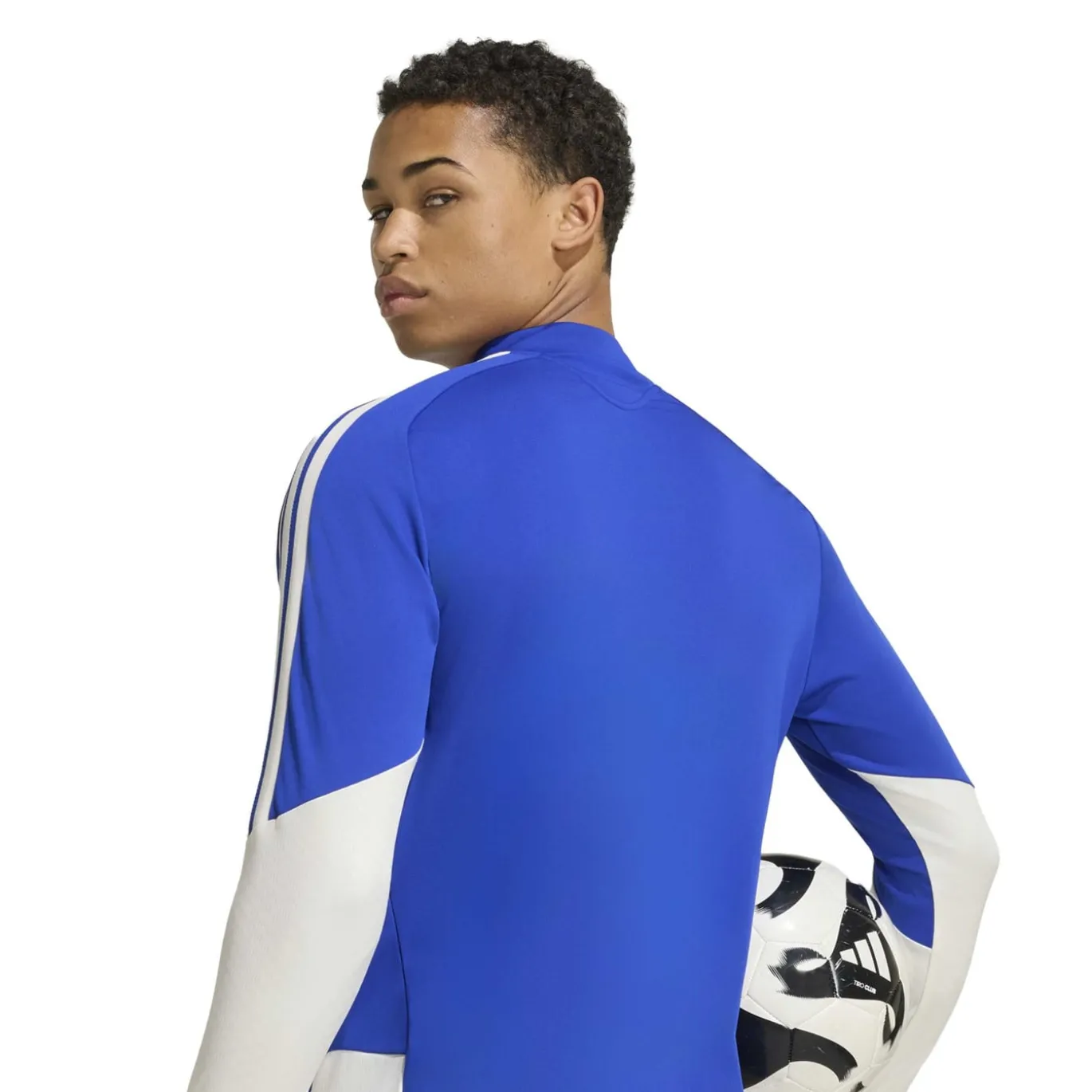 adidas Juventus Trainingstrui 1/4-Zip 2026-2027 Blauw Wit Goud