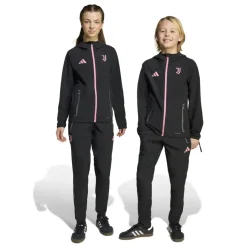 adidas Juventus Vis Tech Trainingspak Full-Zip Kids Zwart Roze