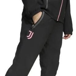 adidas Juventus Vis Tech Trainingspak Full-Zip Kids Zwart Roze