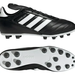 adidas Kaiser Liga 2 Gras Voetbalschoenen (FG) Zwart Wit