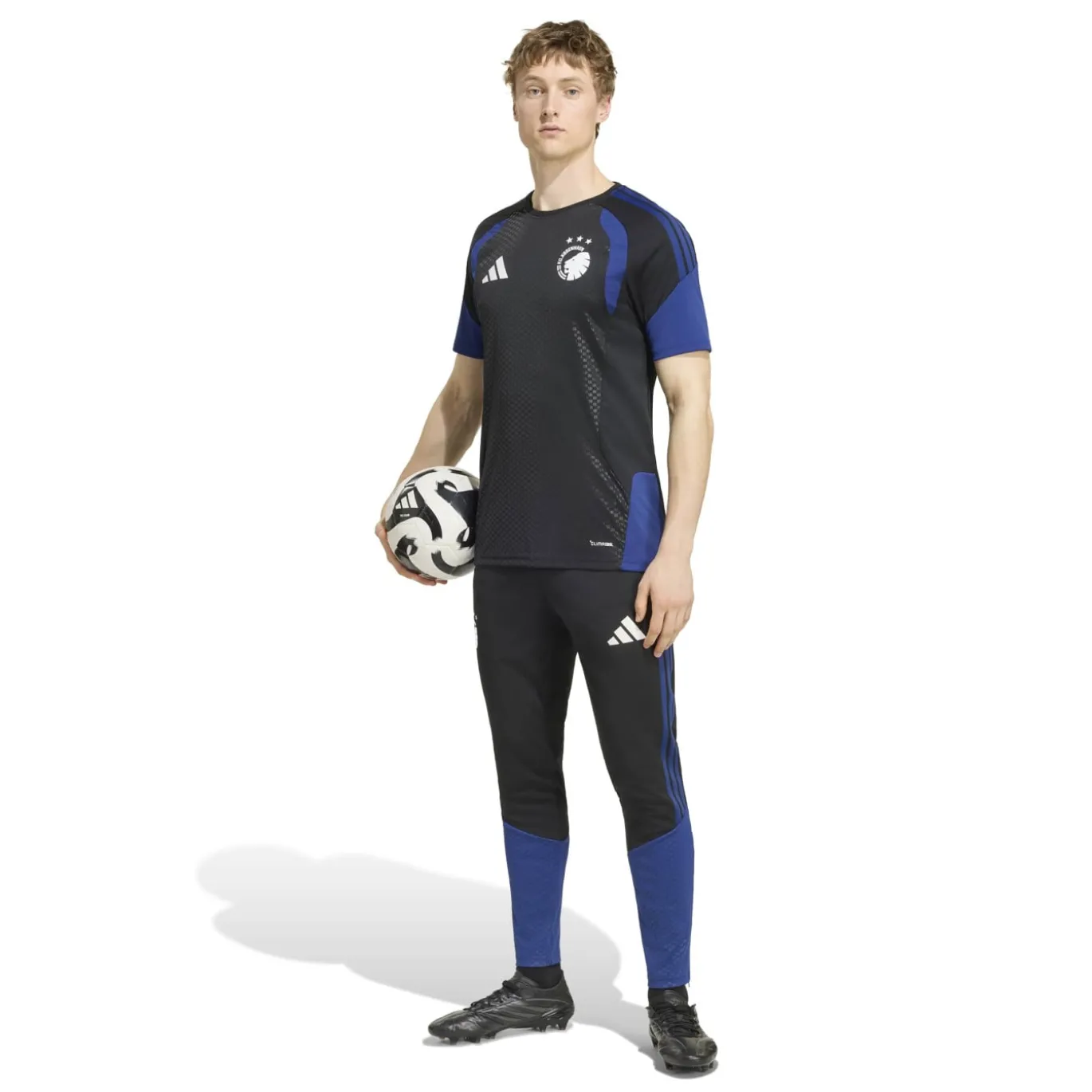 adidas Kopenhagen Trainingsbroek 2026-2027 Zwart Donkerblauw Wit