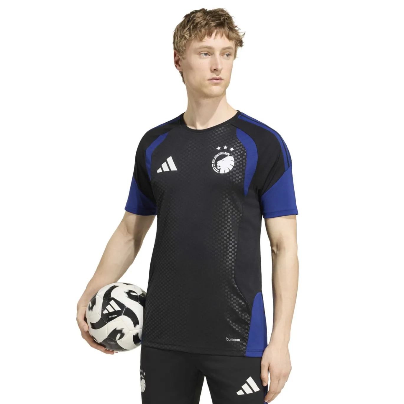 adidas Kopenhagen Trainingsset 2026-2027 Zwart Donkerblauw Wit