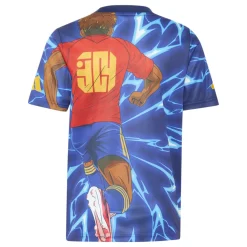 adidas Lamine Yamal Anime T-Shirt Kids Blauw Rood