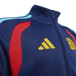 adidas Lamine Yamal Trainingsjack Kids Donkerblauw Rood Blauw Oranje