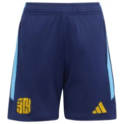 adidas Lamine Yamal Trainingsbroekje Kids Donkerblauw Blauw Oranje