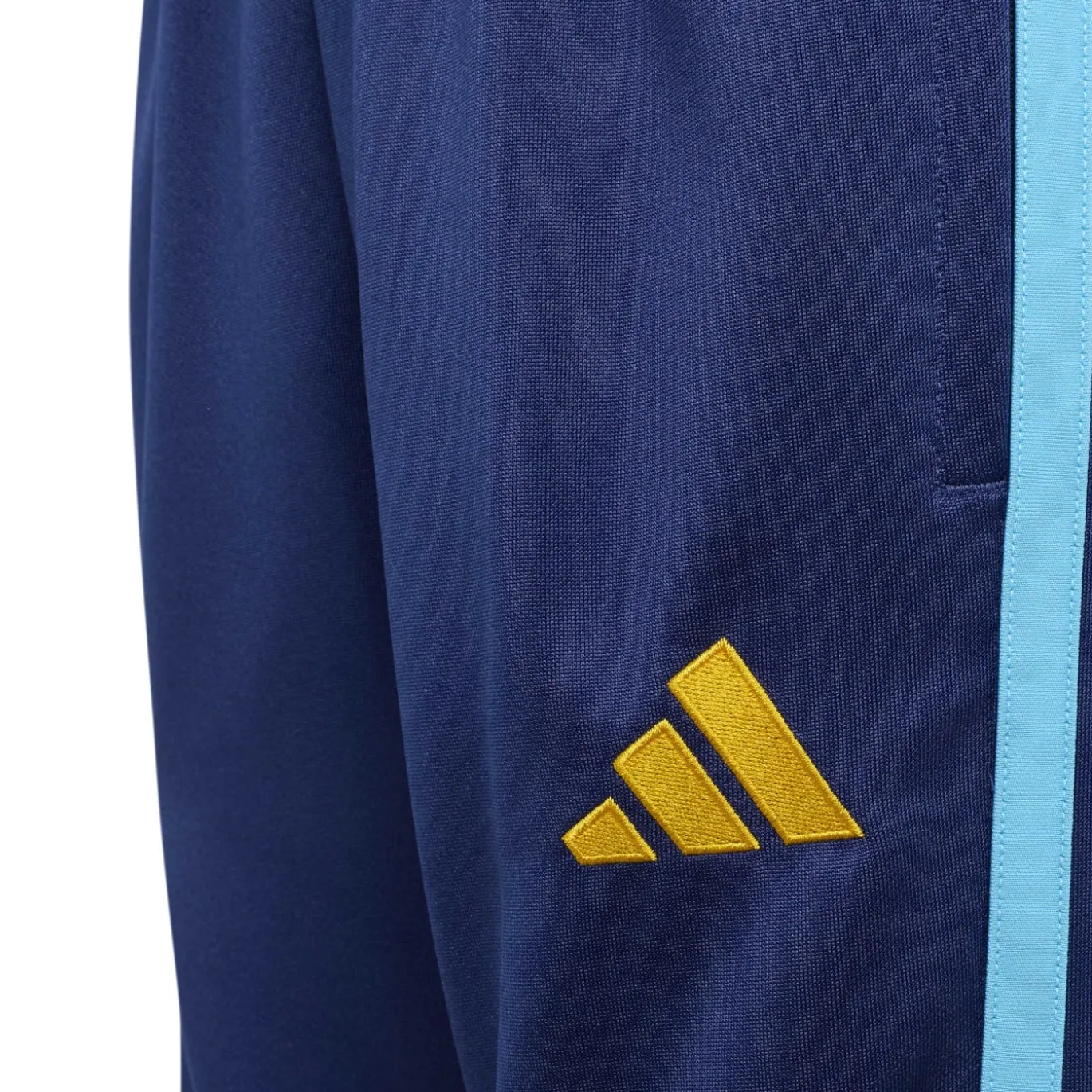 adidas Lamine Yamal Trainingspak Kids Donkerblauw Rood Blauw Oranje