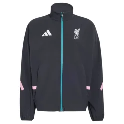 adidas Liverpool Anthem Trainingsjack 2025-2026 Zwart