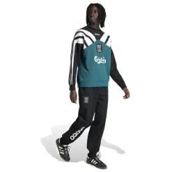 adidas Liverpool Crew Sweater 1995-1996 Zwart Groen Wit