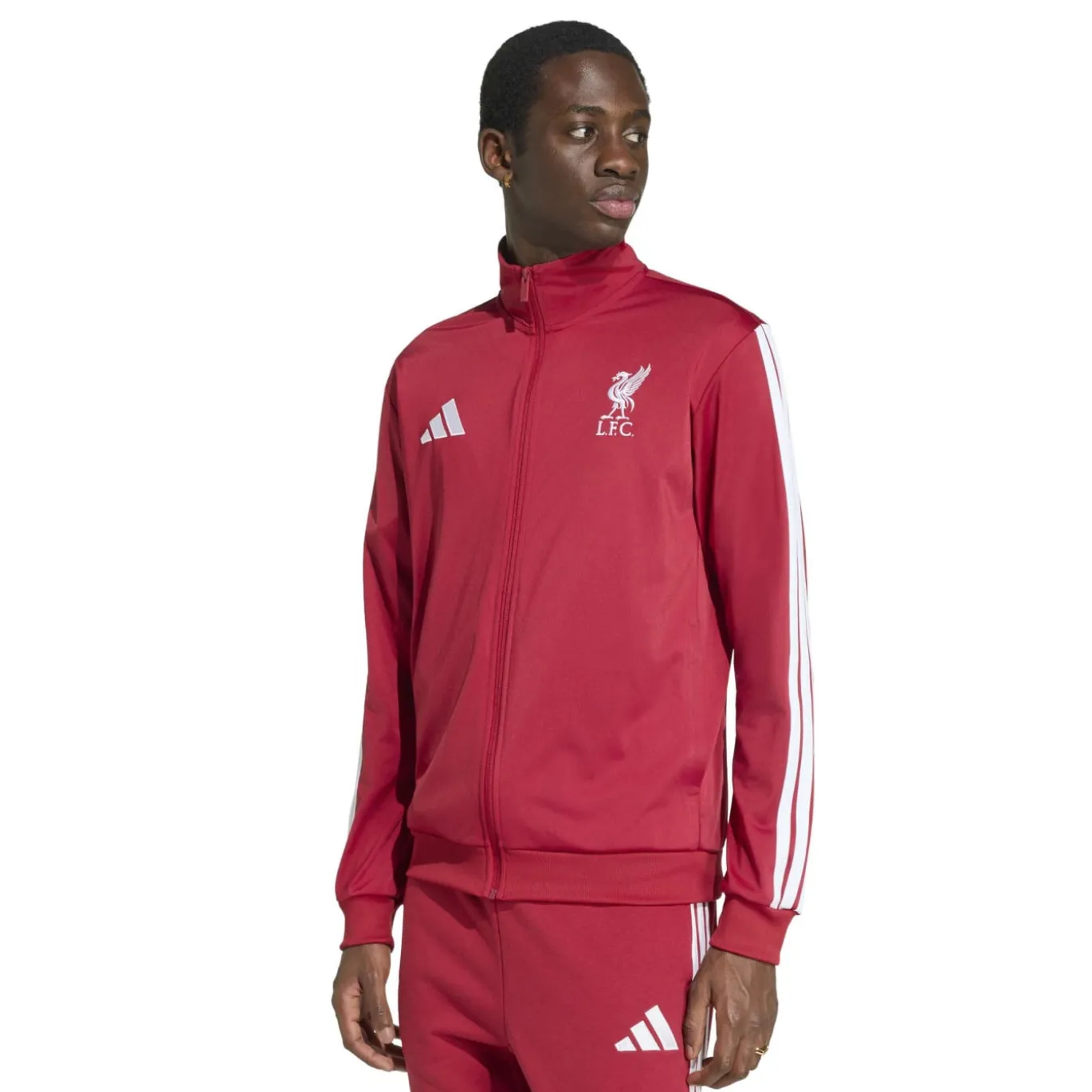 adidas Liverpool DNA Trainingspak Full-Zip 2026-2027 Rood Wit
