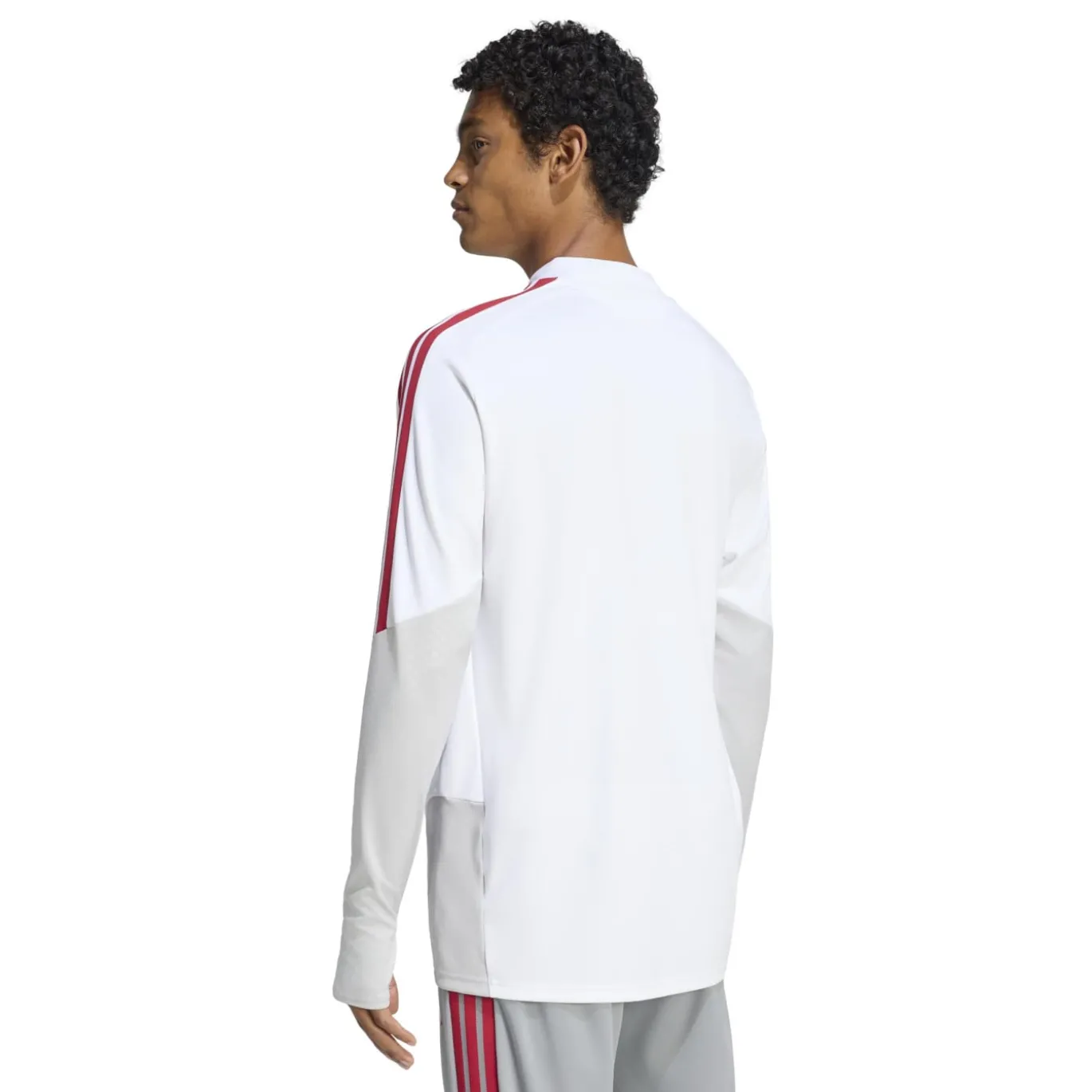 adidas Liverpool Europees Trainingstrui 1/4-Zip 2026-2027 Wit Rood Grijs