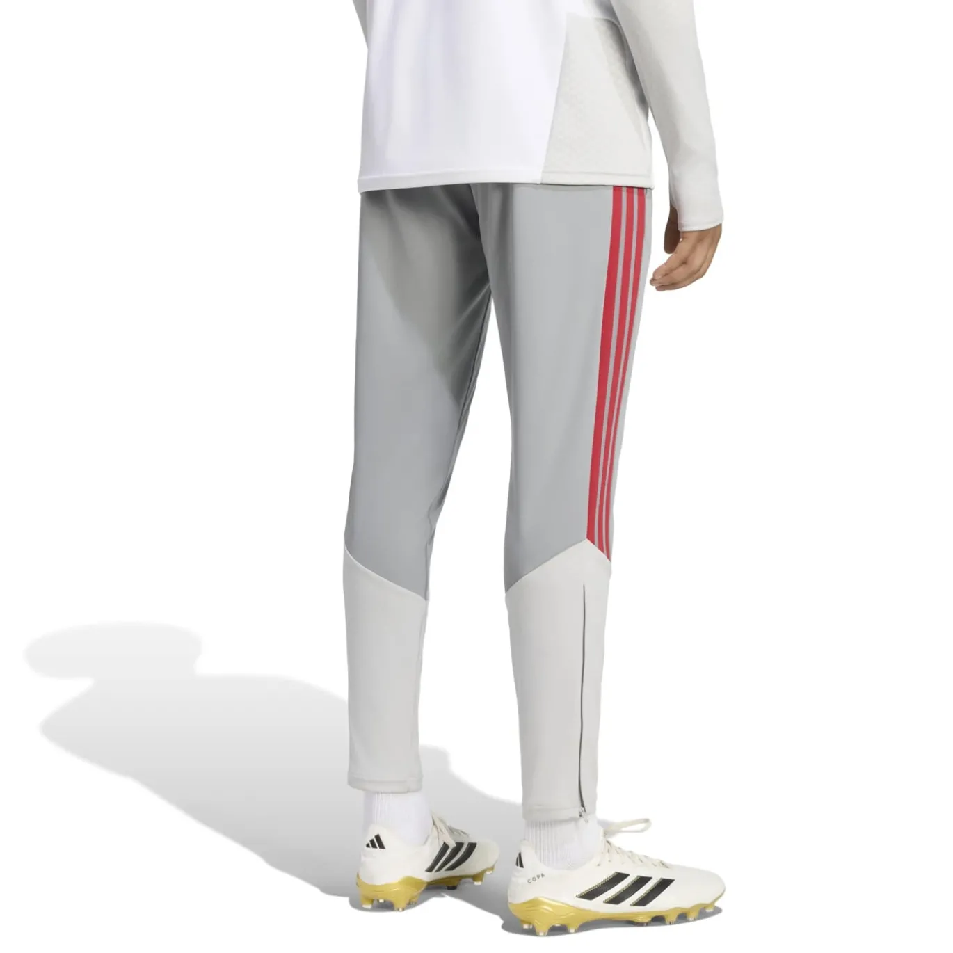adidas Liverpool Europees Trainingsbroek 2026-2027 Grijs Rood Wit