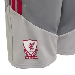 adidas Liverpool Europees Trainingsbroekje 2026-2027 Kids Grijs Rood Wit