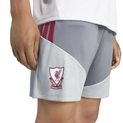 adidas Liverpool Europees Trainingsbroekje 2026-2027 Grijs Rood Wit