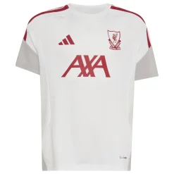 adidas Liverpool Europees Trainingsshirt 2026-2027 Kids Wit Rood Grijs