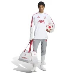 adidas Liverpool Europees Trainingspak 1/4-Zip 2026-2027 Wit Grijs Rood