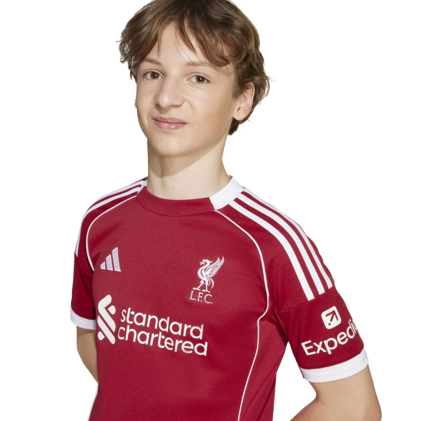 adidas Liverpool Frimpong 30 Thuisshirt 2025-2026 Kids