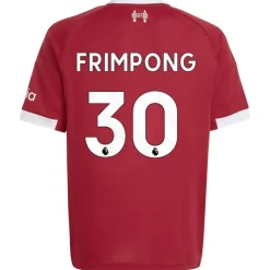 adidas Liverpool Frimpong 30 Thuisshirt 2025-2026 Kids
