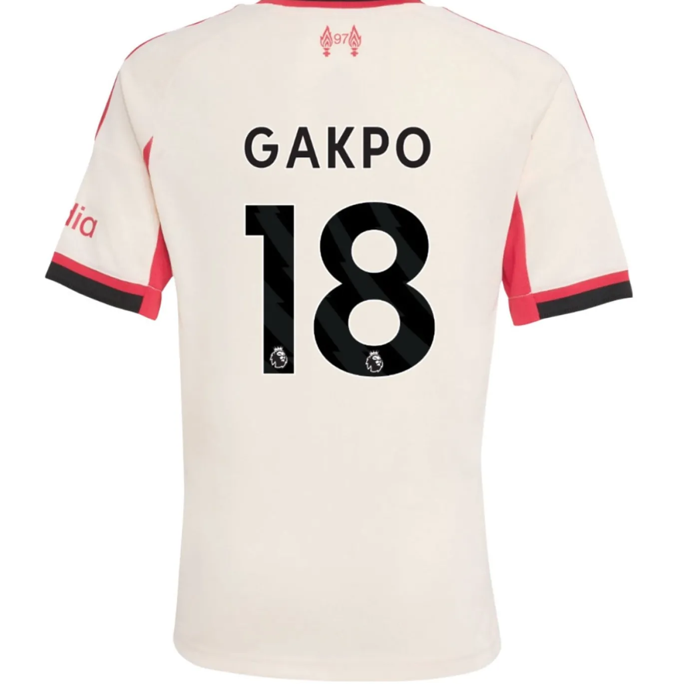 adidas Liverpool Gakpo 18 Uitshirt 2025-2026 Kids