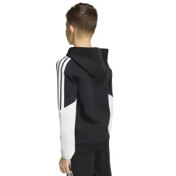 adidas Liverpool Hoodie 2026-2027 Kids Zwart Wit Rood
