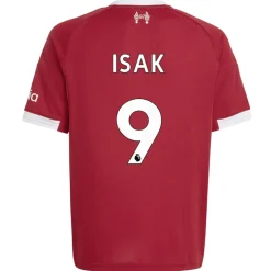 adidas Liverpool Isak 9 Thuisshirt 2025-2026 Kids