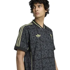 adidas Liverpool Lifestyler T-Shirt Donkergrijs Zwart Goud