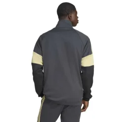 adidas Liverpool Lifestyler Trainingsjack Donkergrijs Goud Zwart